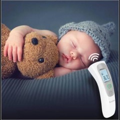Terraillon THERMO DISTANCE White Thermometer - Accurate, Stylish & Essential for Home Wellness!